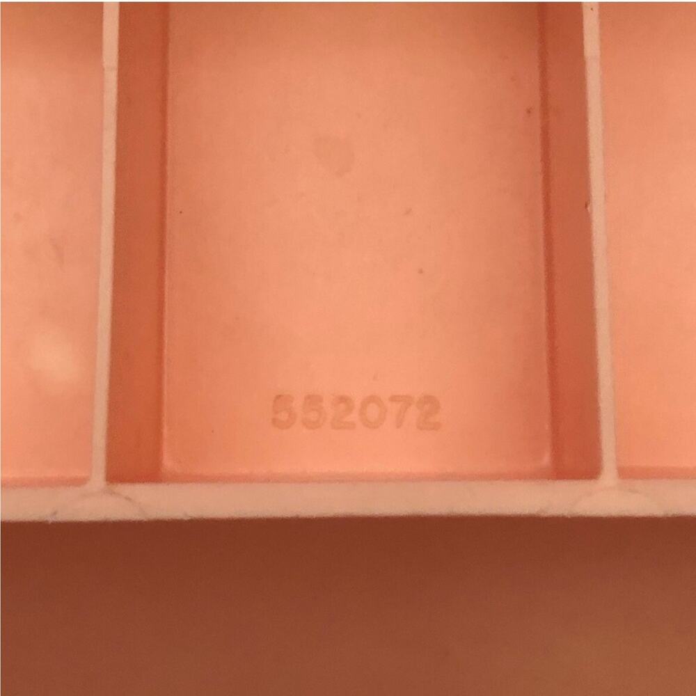 Plano Caboodles Pink Peach Plastic 2 Tray Jewelry Make Up Storage Case 552072 - Picture 7 of 14